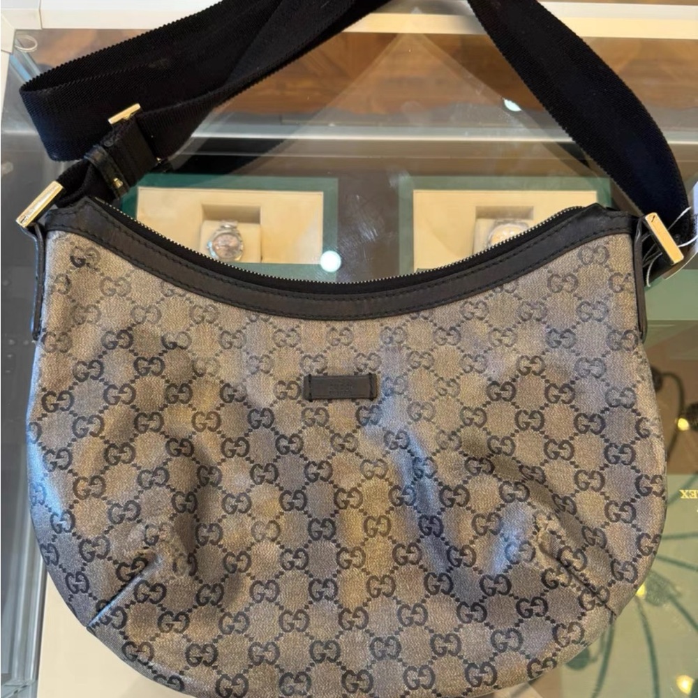 Gucci Gray Monogram Women's Bag